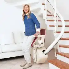 Handicare Freecurve curved stair lift