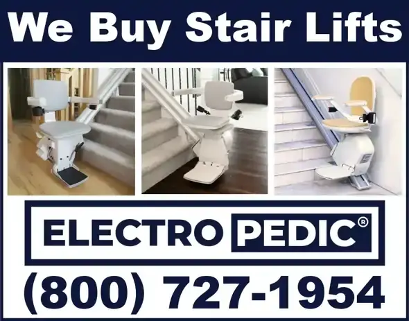 We buy stair lifts
